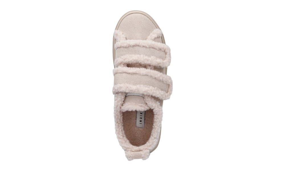 Shearling Low Velcro Pastelle Beige