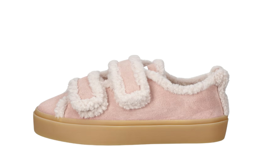 Shearling Low Velcro Pastelle Pink