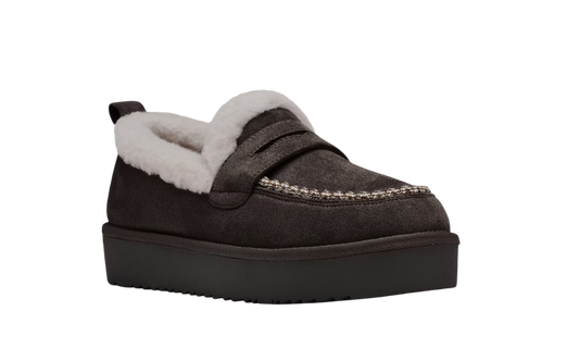 Esprit Pitera Loafer - Cow Suede Dark Brown