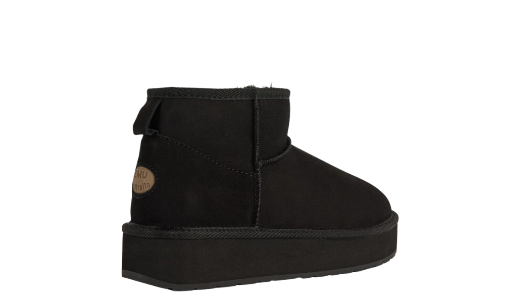 Emu Australia Stinger Mirco Flatform 2.0 Black