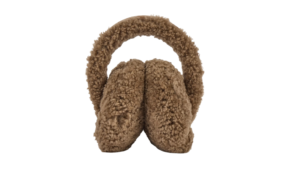 Emu Australia Angahook Teddy Earmuffs Mushroom