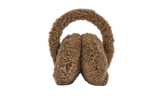 Emu Australia Angahook Teddy Earmuffs Mushroom
