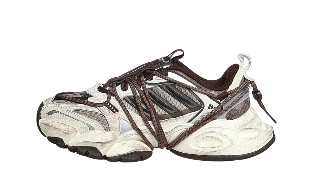 adidas XLG Runner Deluxe 2.0 Off White Aurora Coffee