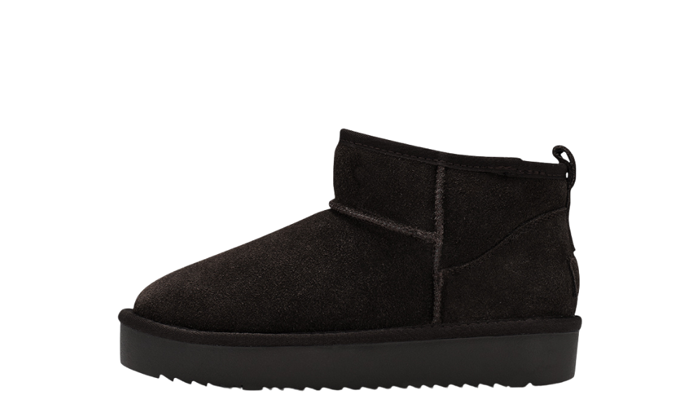 Esprit Pitera Pull On Lo Cow Suede Dark Brown