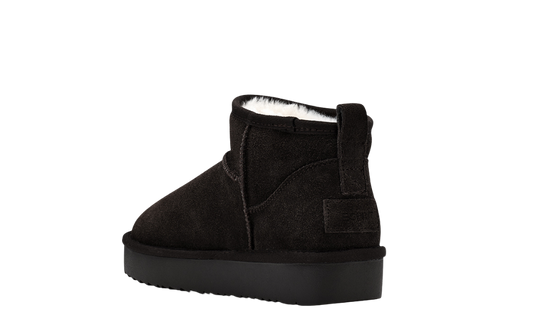 Esprit Pitera Pull On Lo Cow Suede Dark Brown
