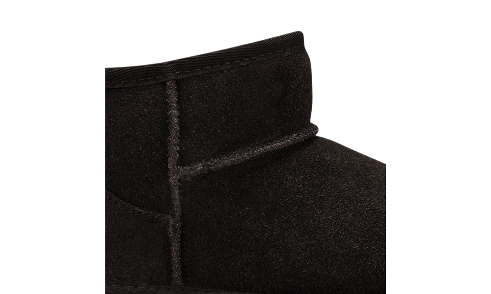 Esprit Pitera Pull On Lo Cow Suede Dark Brown