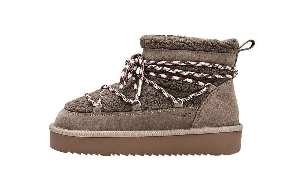 Esprit Pitera Snow Boot Mid Khaki