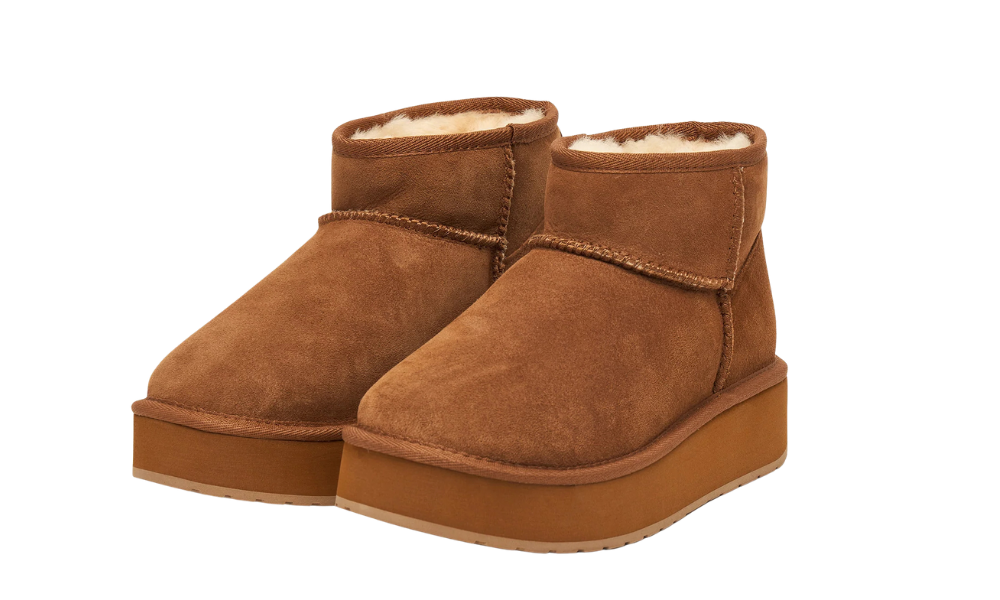EMU Australia Stinger Micro Flatform Chestnut