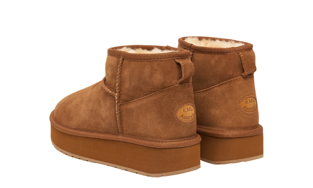EMU Australia Stinger Micro Flatform Chestnut