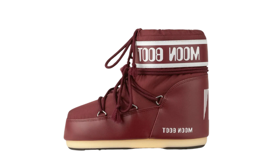 MOON BOOT ICON LOW NYLON BURGUNDY