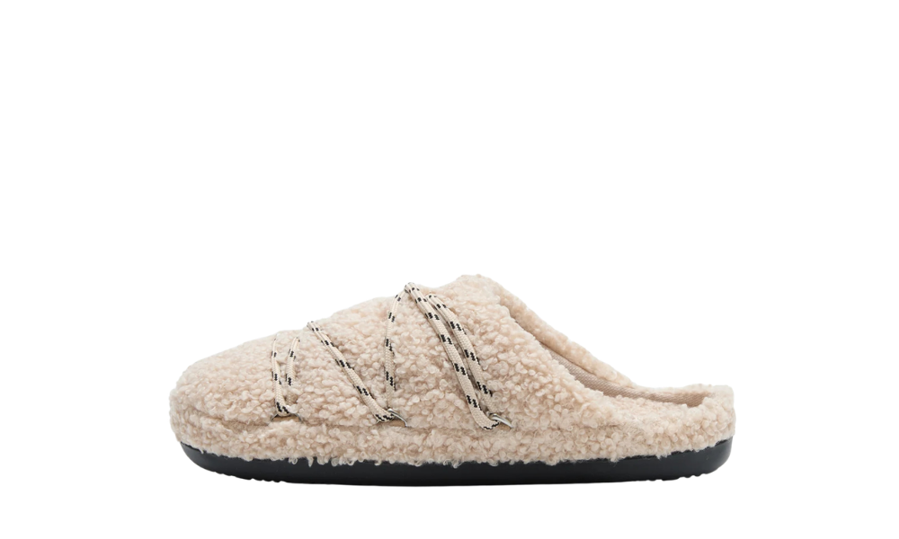Moon Boot Teddy Slipper Sand