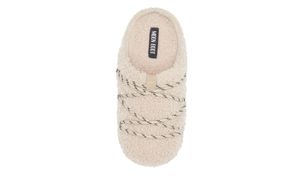 Moon Boot Teddy Slipper Sand