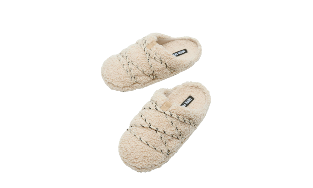 Moon Boot Teddy Slipper Sand