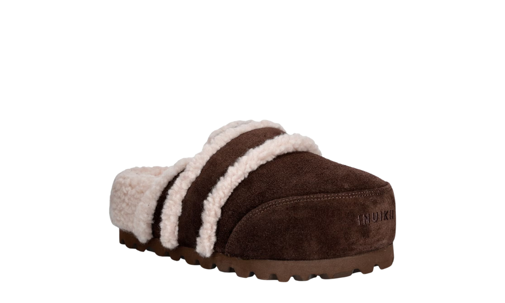 inuikii chunky loafer chocolate brown