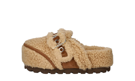 Inuikii Cozy Loafer Curly Beige