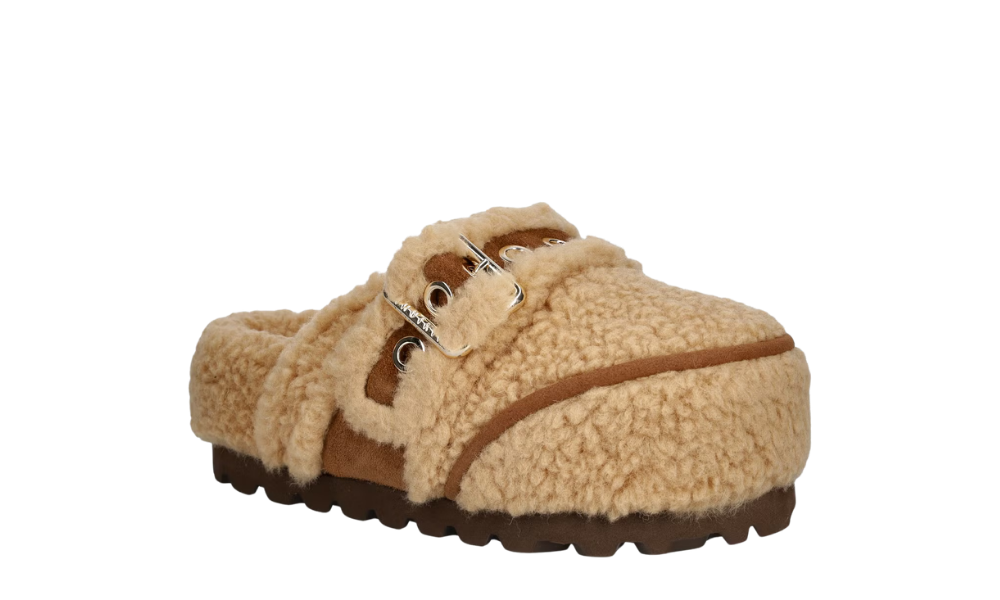 Inuikii Cozy Loafer Curly Beige