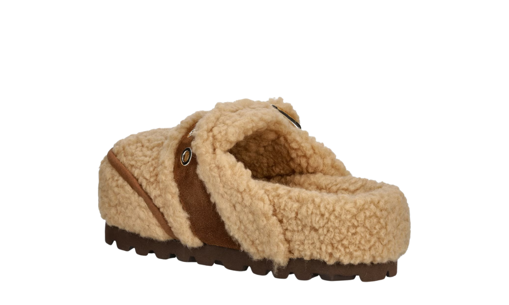 Inuikii Cozy Loafer Curly Beige