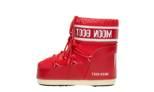 MOON BOOT ICON LOW NYLON RED