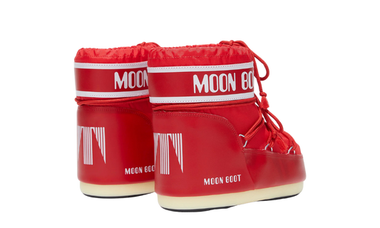 MOON BOOT ICON LOW NYLON RED