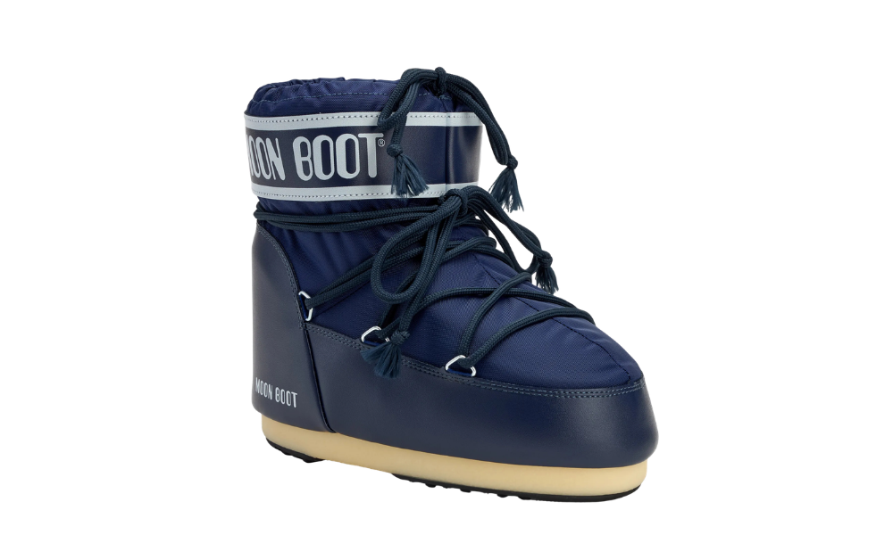 MOON BOOT ICON LOW NYLON BLUE