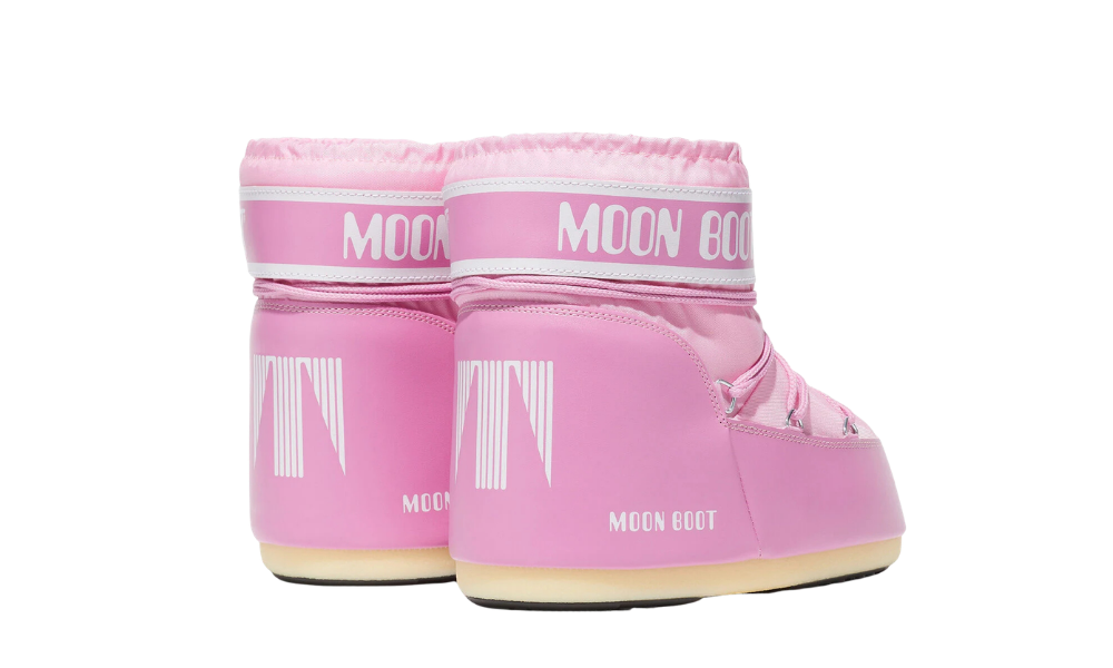 MOON BOOT ICON LOW NYLON PINK