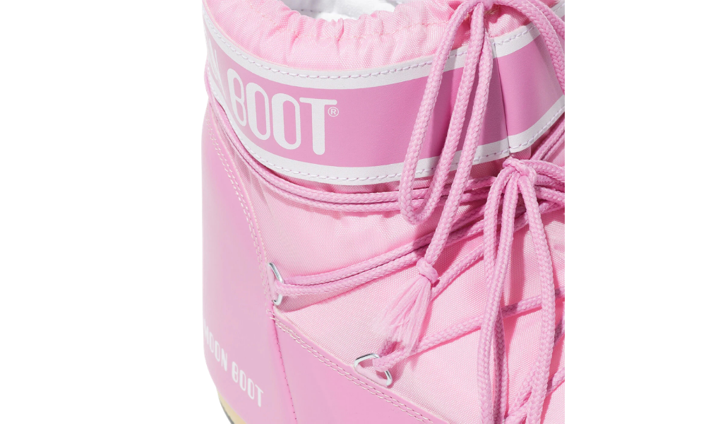 MOON BOOT ICON LOW NYLON PINK