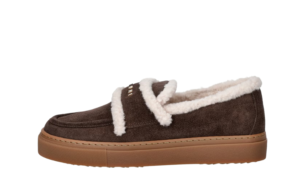 Inuikii Shearling Loafer Brown