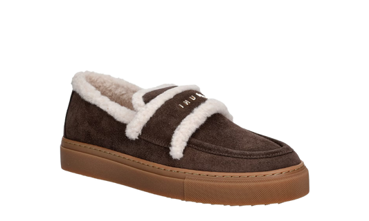 Inuikii Shearling Loafer Brown
