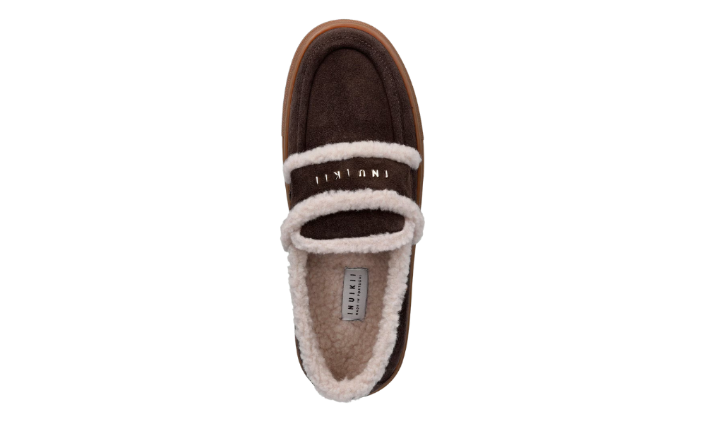 Inuikii Shearling Loafer Brown