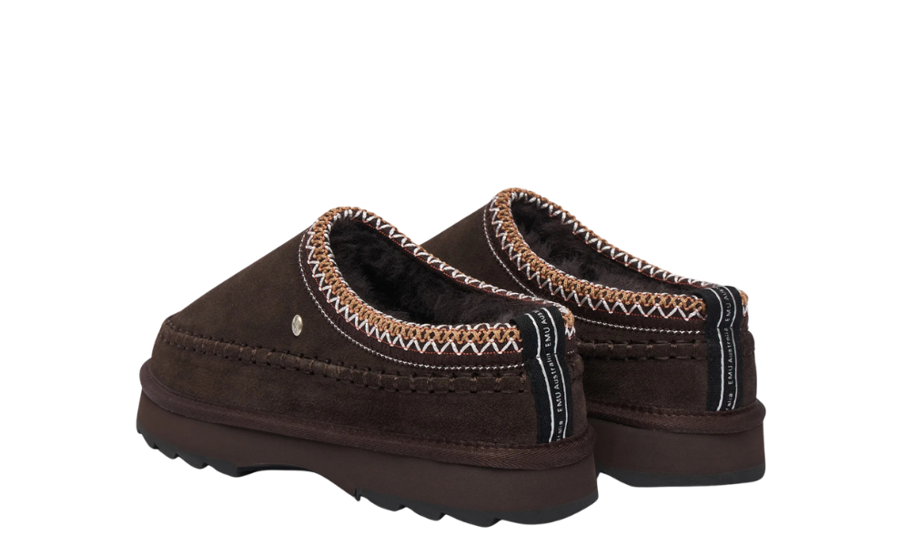 Emu Australia Sharky Scuff Dark Chocolate