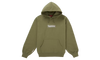 Supreme Box Logo Hooded Sweatshirt Light Olive