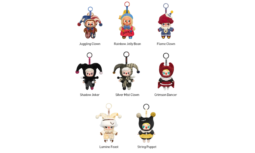 Pop Mart WHY SO SERIOUS Series Vinyl Plush Pendant Single Blind Box