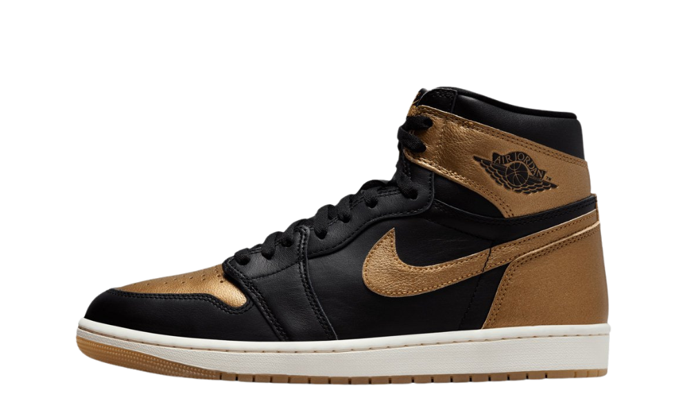 Jordan 1 Retro High OG Black Metallic Gold