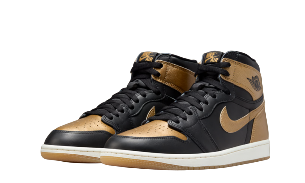 Jordan 1 Retro High OG Black Metallic Gold