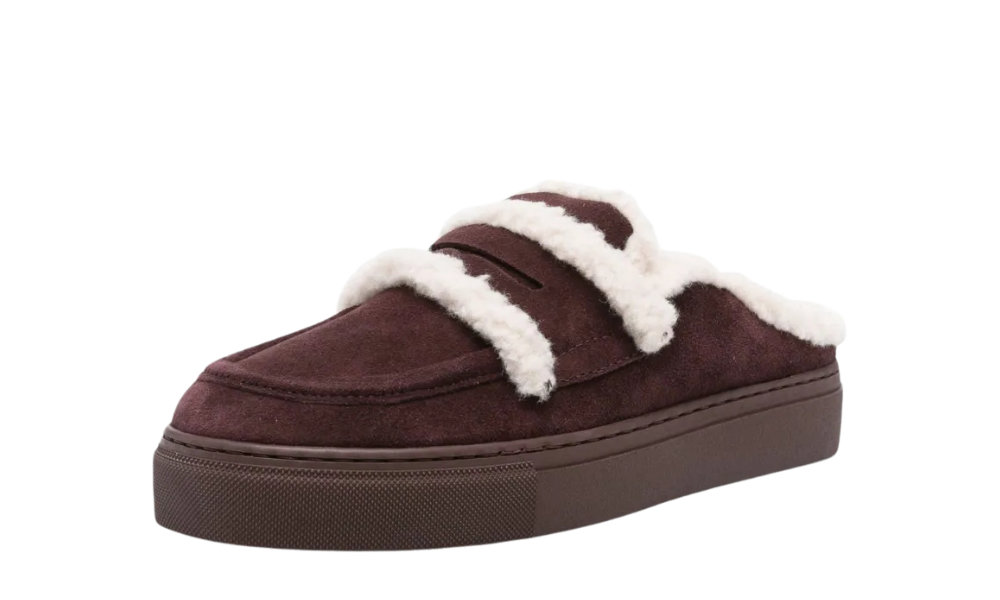 inuikii shearling mule BORDEAUX