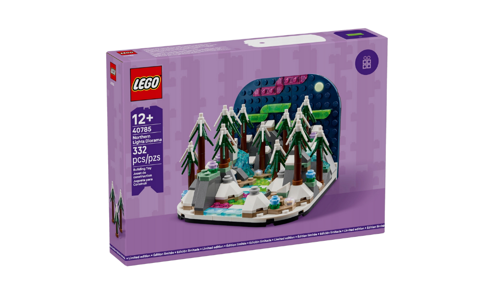 LEGO® 40785 Diorama z zorzą polarną