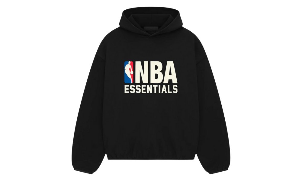 Fear Of God Essentials x NBA Black Hoodie