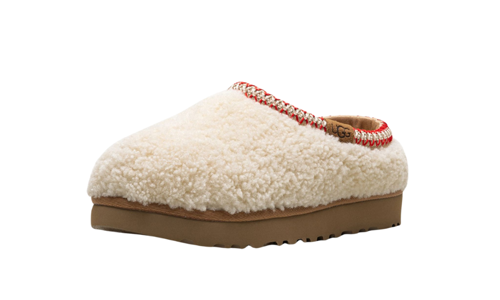 UGG Tasman Maxi Curly Slipper Natural