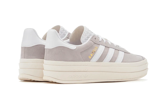 Adidas Gazelle Bold Grey White - Secured Stuff