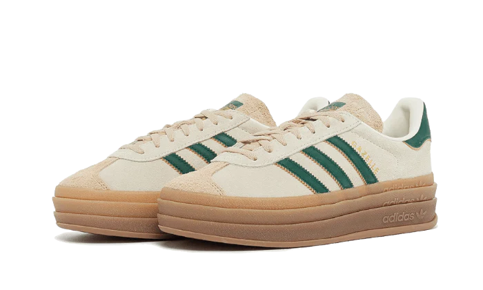 Adidas Gazelle Bold Green Stripe - Secured Stuff