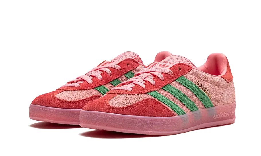 Adidas Gazelle Indoor Semi Pink Spark Preloved Scarlet