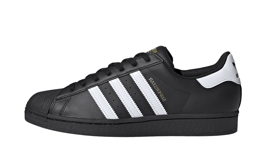 adidas Superstar Core Black Cloud White Gold - Secured Stuff