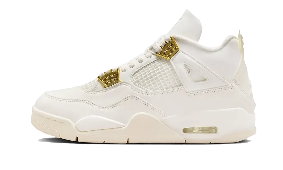 Jordan 4 Sail Metallic Gold - Secured Stuff
