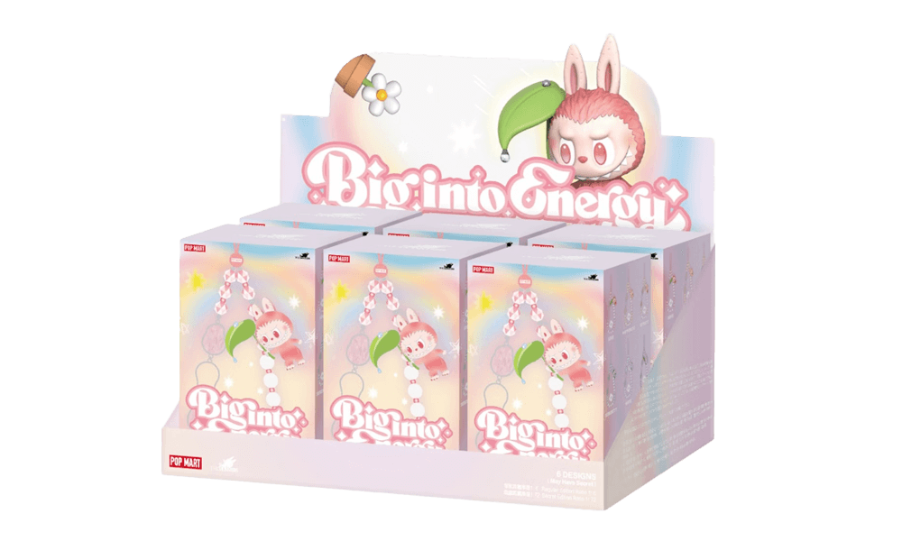 Pop Mart Labubu The Monsters Big into Energy Series Phone Charm Sealed Case