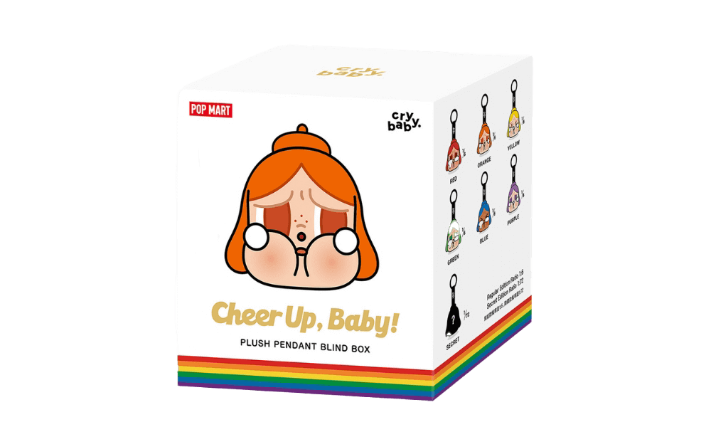 Pop Mart CRYBABY CHEER UP, BABY! Series Plush Pendant Blind Box