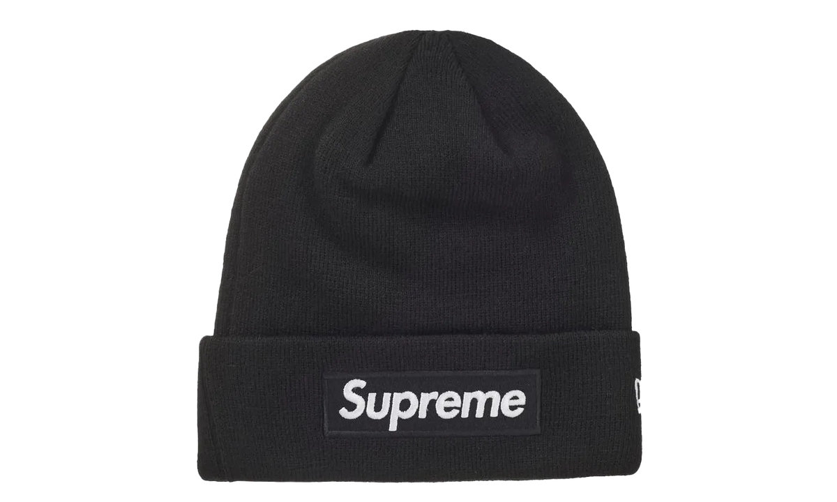 Supreme New Era Box Logo Beanie Black