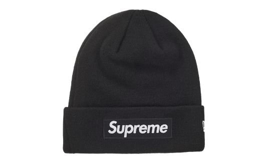 Supreme New Era Box Logo Beanie Black