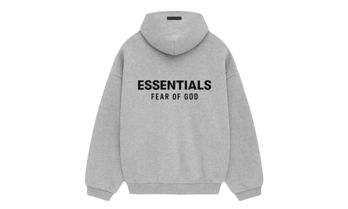 Fear of God Essentials Fleece Hoodie Light Heather Gray