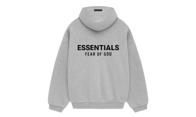 Fear of God Essentials Fleece Hoodie Light Heather Gray (FW24)