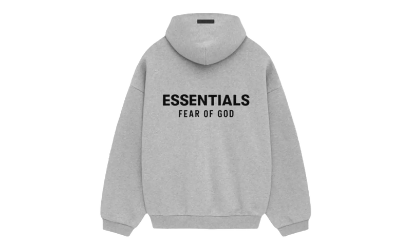 Fear of God Essentials Fleece Hoodie Light Heather Gray (FW24)